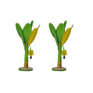 artifical banana tree home decor pooja decor 1.6 ft 1 pair